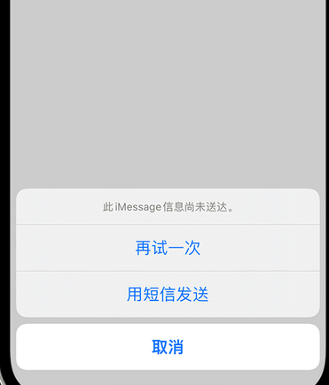 绩溪apple维修iPhone上无法正常发送iMessage信息