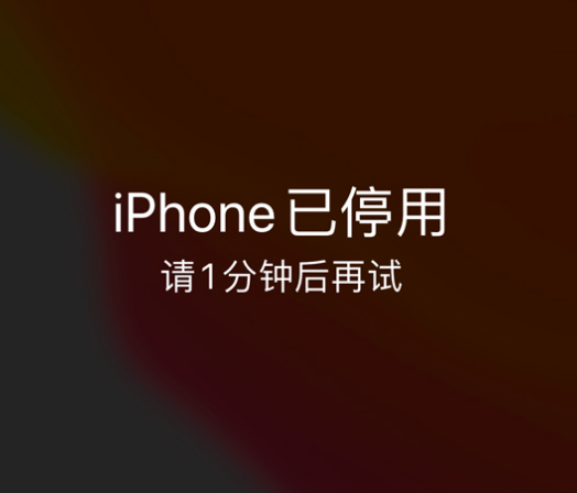 绩溪苹果手机维修分享:iPhone 显示“不可用”或“已停用”怎么办？还能保留数据吗？ 